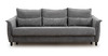 Диван-кровать прямой Берта ТД 774 велюр Mirage grafit темно-серый