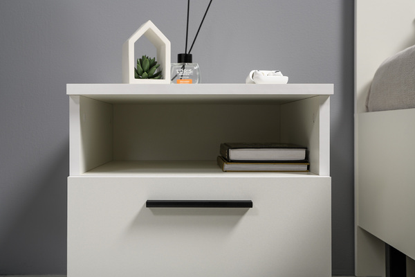 Спальня Эйр композиция 2 белый РЕ шагрень, спальное место 120 х 200