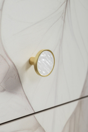 Шкаф Флоу 16.329 кашемир 5981 BS, белый PE шагрень, фотопечать