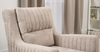 Кресло для отдыха Изабель ТК 738 велюр Романс пебл бежевый