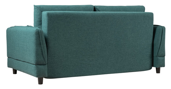 Диван-кровать прямой Макс ТД 287 жаккард Анри 19 изумрудный