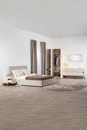 Комод Марион 16.256 Слоновая кость С341 PE, Слоновая кость 6898 ПВХ, Белый PE шагрень