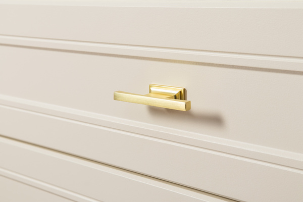 Комод Марион 16.256 Слоновая кость С341 PE, Слоновая кость 6898 ПВХ, Белый PE шагрень