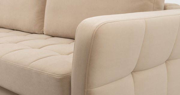 Диван-кровать прямой Невада ТД 569 велюр Vendetta 2 кремовый