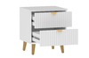 Тумба прикроватная Дакота НМ 040.19 меренга, белый
