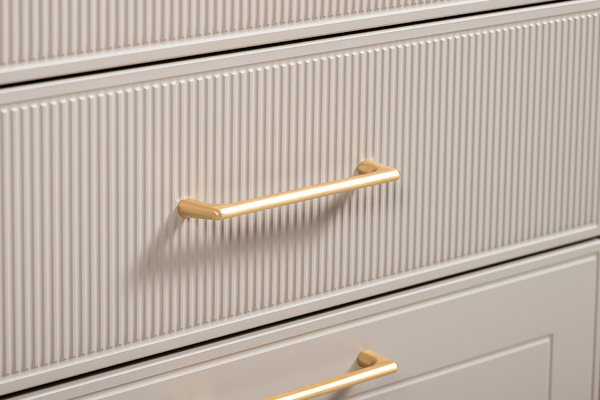 Комод Ричфорд 16.235 кашемир 5981 BS, моно керамика D166-2 ПВХ, белый PE шагрень