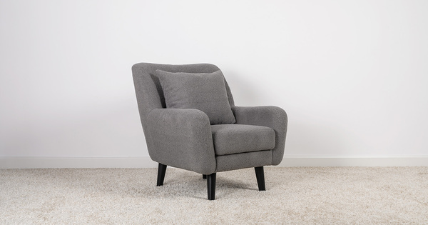 Кресло для отдыха Шон ТК 273 велюр Romeo 06 серый