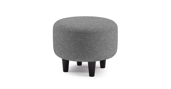 Пуф Шон ТП 273 велюр Romeo 06 серый