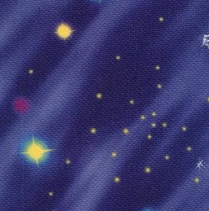 Детское кресло без подлокотников Логика обивка ткань саржа Т13 звездное небо, крестовина пластик, без качания