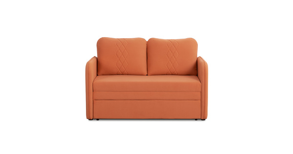 Диван-кровать прямой Юта (120) ТД 523 велюр Вивальди 31 медный